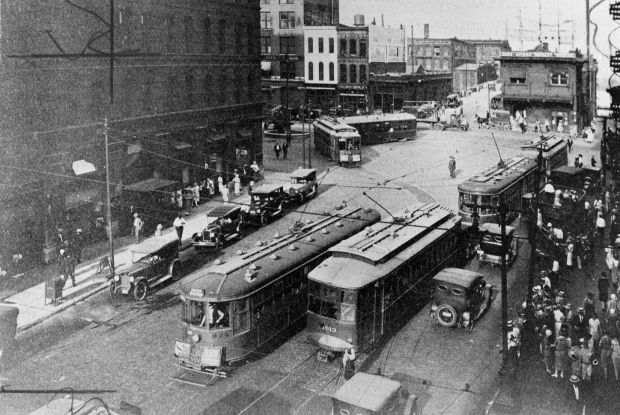 Streetcar's heyday, 1925